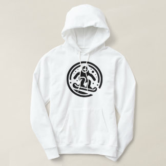 Moletom Salto de estilo livre minimalista Snowboarder pret