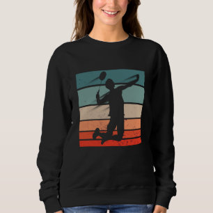 Moletom Salto do Jogador de Badminton