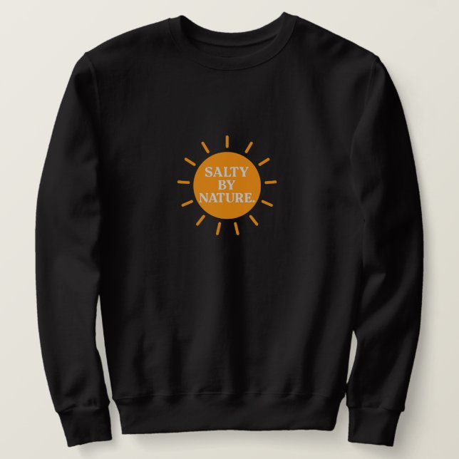 Moletom SaltyByNature Sun & Snowman Sweatshirt (Frente do Design)