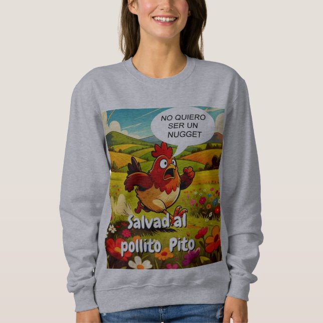 Moletom salvad al pollito pito (Frente)