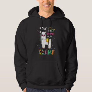 Moletom Salve O Drama Para O Seu Lama Para As Mulheres