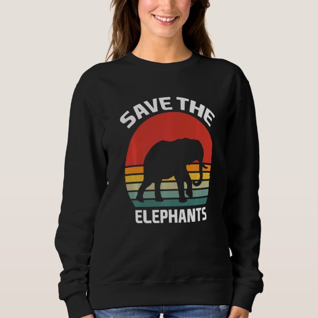 Moletom Salve O Elefante Elefante Elefante (Frente)
