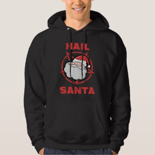 Moletom Salve o Papai Noel Esqueça o Satanás Pentagrama Pa
