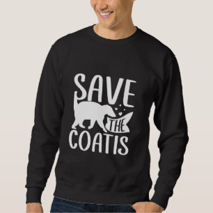 Moletom Salve O Prato De Coatis Coatimundi Wildlife
