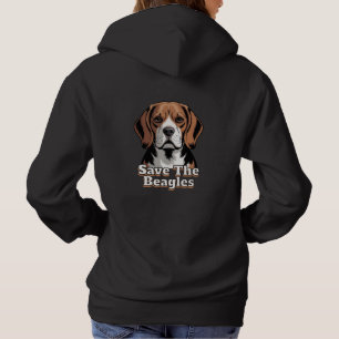 Moletom Salve os Beagles Amantes de Cachorros