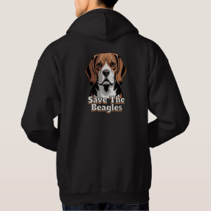 Moletom Salve os Beagles Amantes de Cães