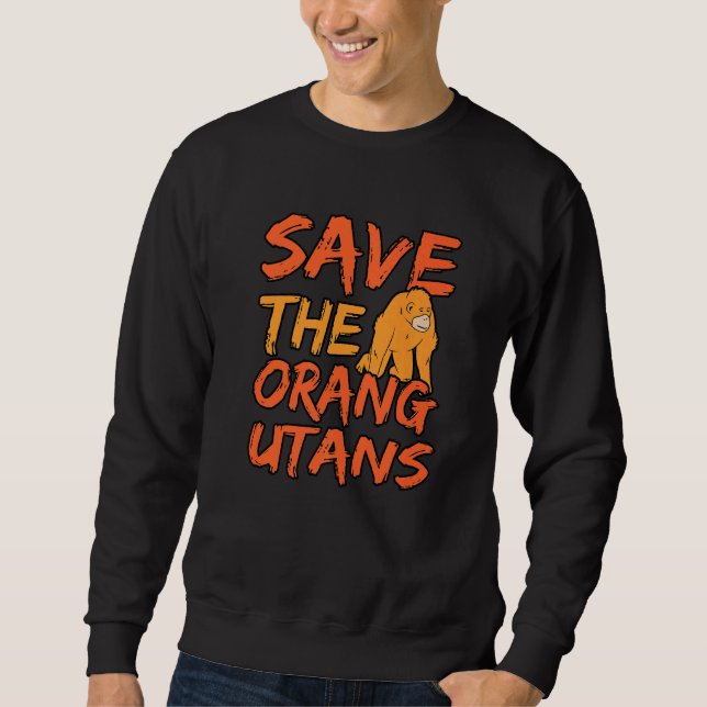 Moletom Salve Os Orangutanos 1 (Frente)