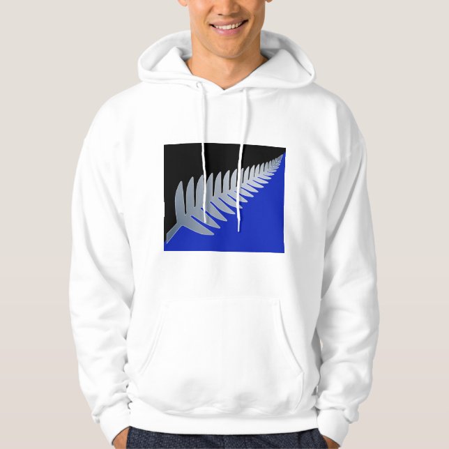 Moletom Samambaia Prateada da Nova Zelândia (Frente)