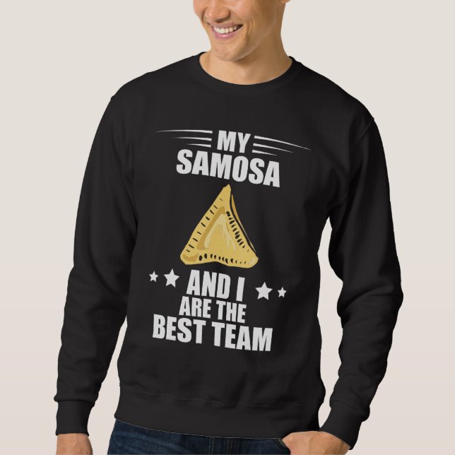 Moletom Samosa Best Team Traditional Food Indian Food Samo (Frente)
