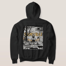 Samurai Cheio Zip Hoodie