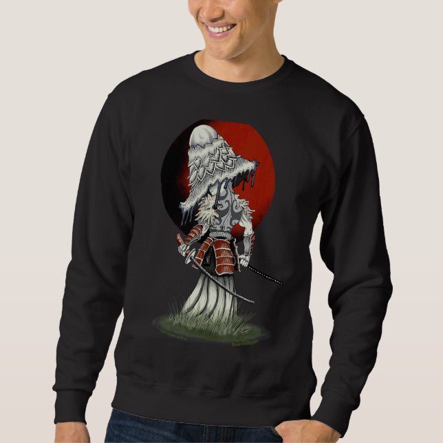 Moletom Samurai Mushroom Com Espada Ao Sol (Frente)