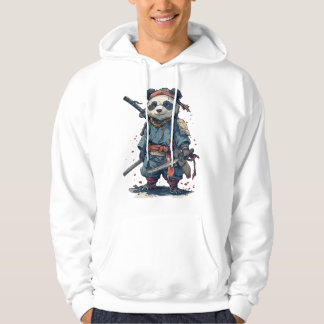 Moletom Samurai Panda Steadfast: O Guerreiro Azul