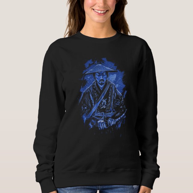Moletom Samurai Ronin Warrior Japão Cultura Katana Espada (Frente)
