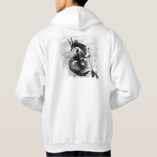 Moletom Samurai & Spirit Dragon - Arte de Tinta Sumi-e