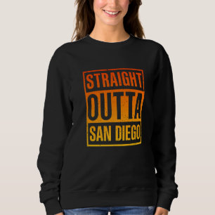 Moletom San Diego CA Califórnia retrô vintage surfista eua