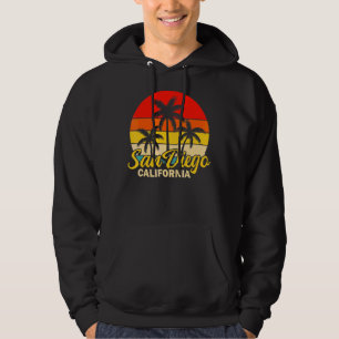 Moletom San Diego California Palm Tree Summer Surfing