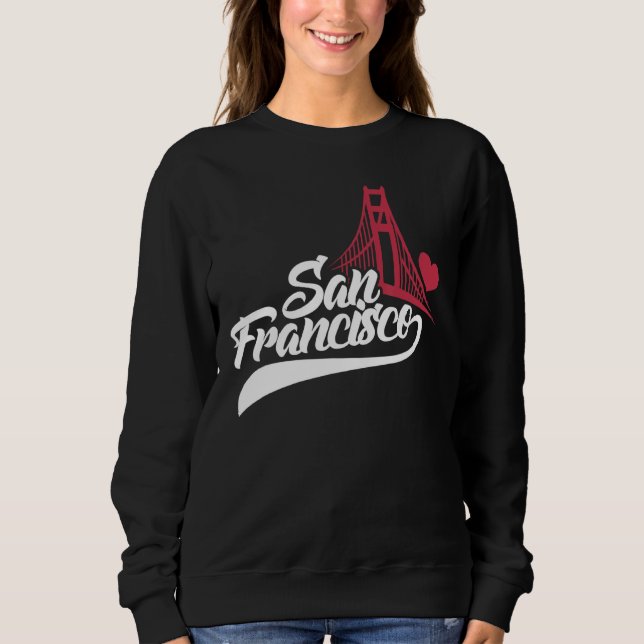 Moletom San Francisco California Bridge Ca Usa Viagem (Frente)