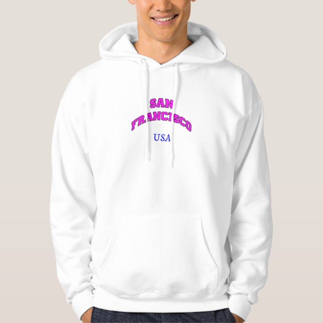 Moletom San Francisco USA Hoodie (Frente)