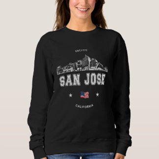 Moletom San Jose California Skyline