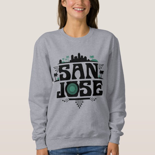 Moletom San Jose California United States (Frente)
