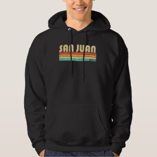 Moletom San Juan Tx Texas Funny City Home Roots Retro 70s