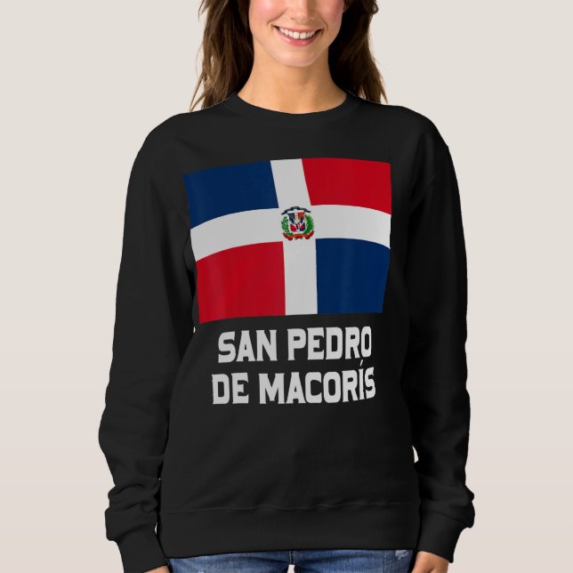 Moletom San Pedro De Macorís República Dominicana Emblem E (Frente)
