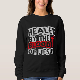 Moletom Sangrado pelo Sangue de Jesus - Cruz Cristã Fai