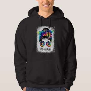 Moletom Sangramento Mawmaw Vida Cabelo Mensageiro Tie Dye 