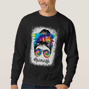 Moletom Sangramento Mawmaw Vida Cabelo Mensageiro Tie Dye