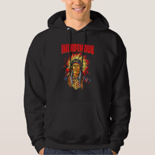 Moletom Sangue Indígena Americano Nativo Mão Vermelha T
