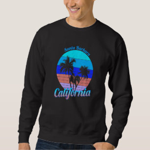 Moletom Santa Barbara Califórnia Palmeiras Retrô Praia Sol