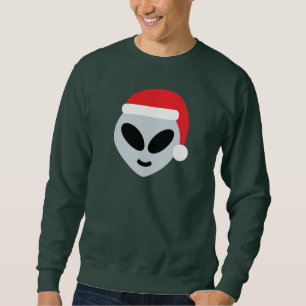 Moletom santa claus alienígena emoji