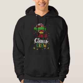 Moletom Santa Claus Crew Funny Matching Group Christmas 