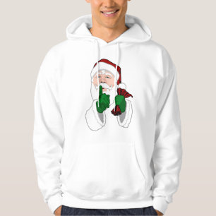 Moletom Santa Clause Hoodie Sweatshirt Papais noeis Sweats