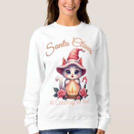 Moletom Santa Claws – Cute Holiday Cat Design