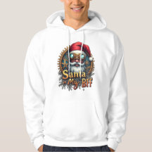Moletom Santa é Meu Melhor Amigo – Design de Féria