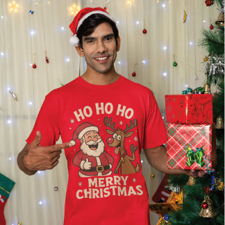 Moletom Santa Rentier Weihnachtswitz