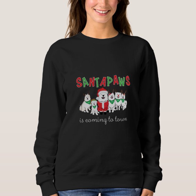 Moletom Santapaws está chegando à cidade (Frente)