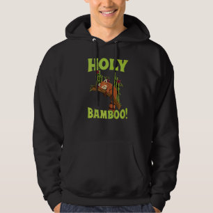 Moletom Santo Bambu Para Um Especialista Em Panda Vermelha