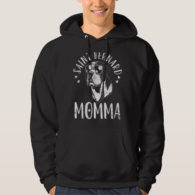 Moletom Santo Bernard Momma Dog Mãe Mãe (Frente)