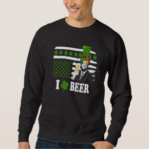 Moletom Santo Pattys Tee & Irish Day Abraham Lincoln Beer