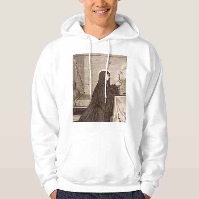 Moletom Santo Scholastica Patroness da escola (Frente)