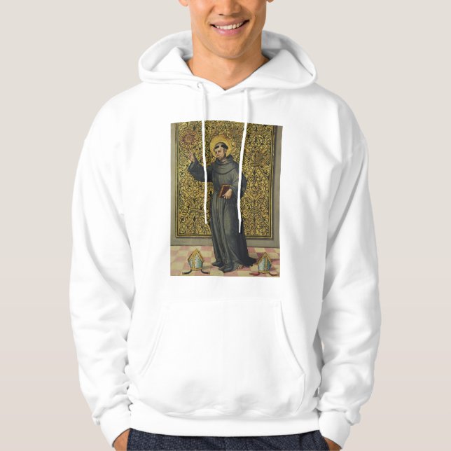 Moletom São Bernardino de Siena Arte no Estilo Renascentis (Frente)