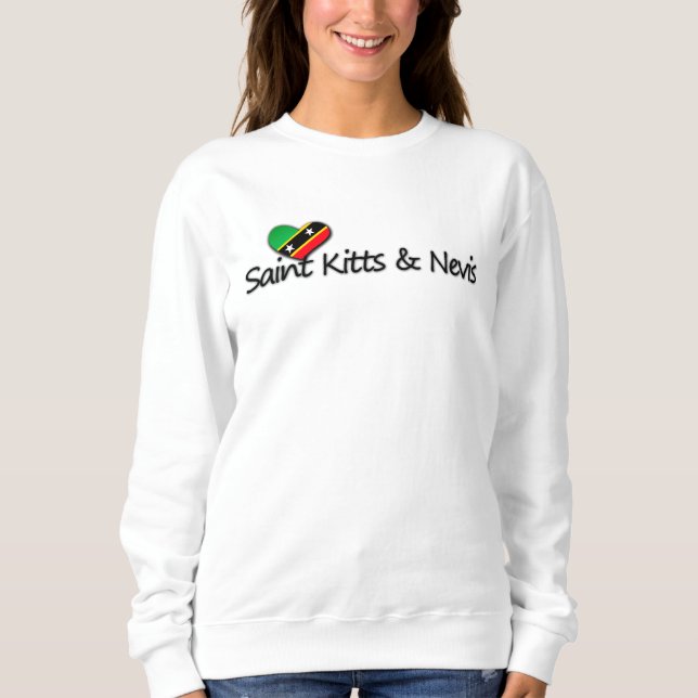 Moletom São Cristóvão e Nevis Amor (Frente)