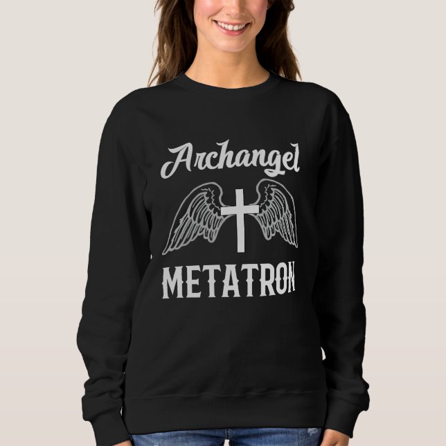 Moletom São Metatron o Arcanjo Católico Tradicional (Frente)