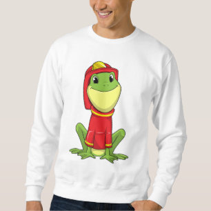 Moletom Sapo como Bombeiro com Capacete