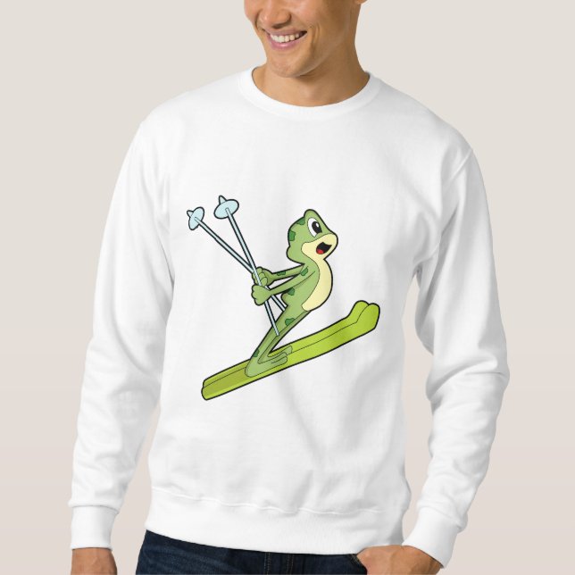 Moletom Sapo como jumper Ski com Ski.PNG (Frente)