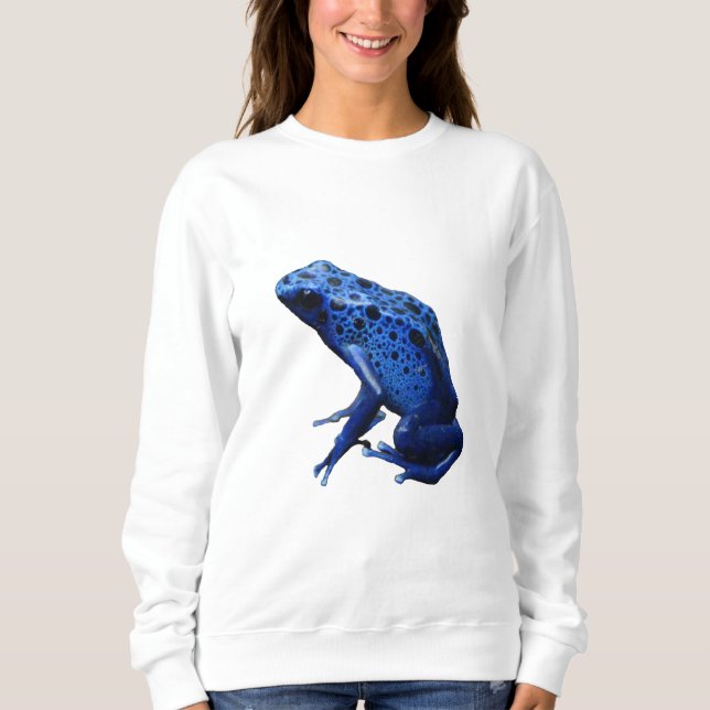 Moletom Sapo Dart Azul (Frente)