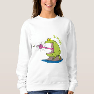 Moletom Sapo engraçado e desenho animado