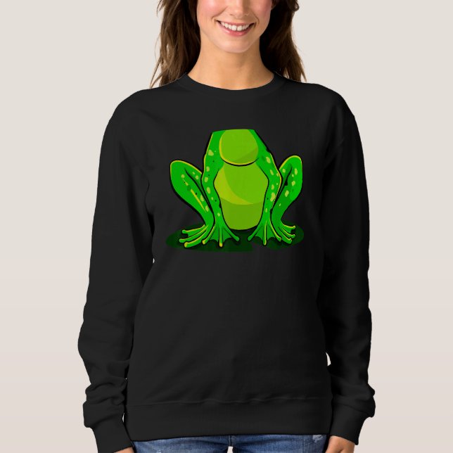 Moletom Sapo Figurino Halloween Green Toad Kids Men B (Frente)